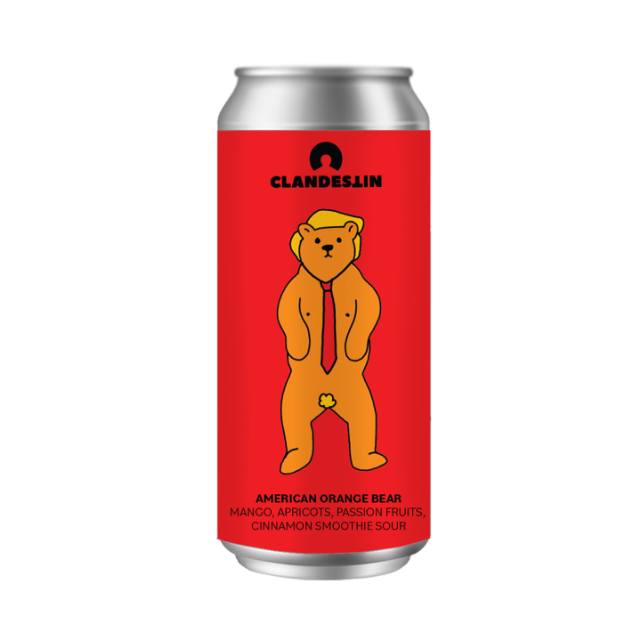 Bere artizanală Clandestin - American Orange Bear