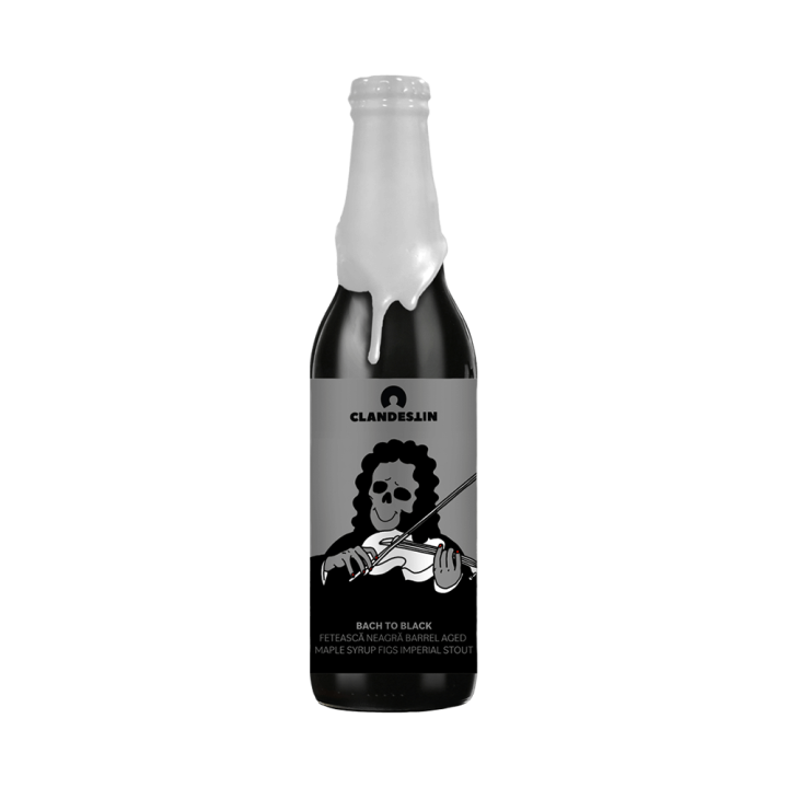Bere artizanală Clandestin - Bach To Black
