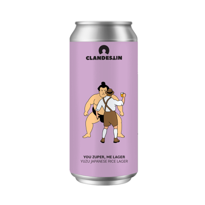 Bere craft Clandestin - You Zuper, Me Lager