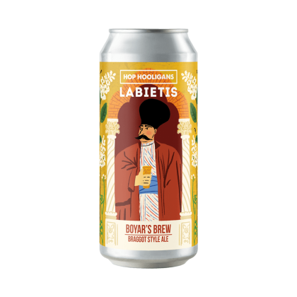 Bere craft Hop Hooligans x Labietis - Boyar's Brew