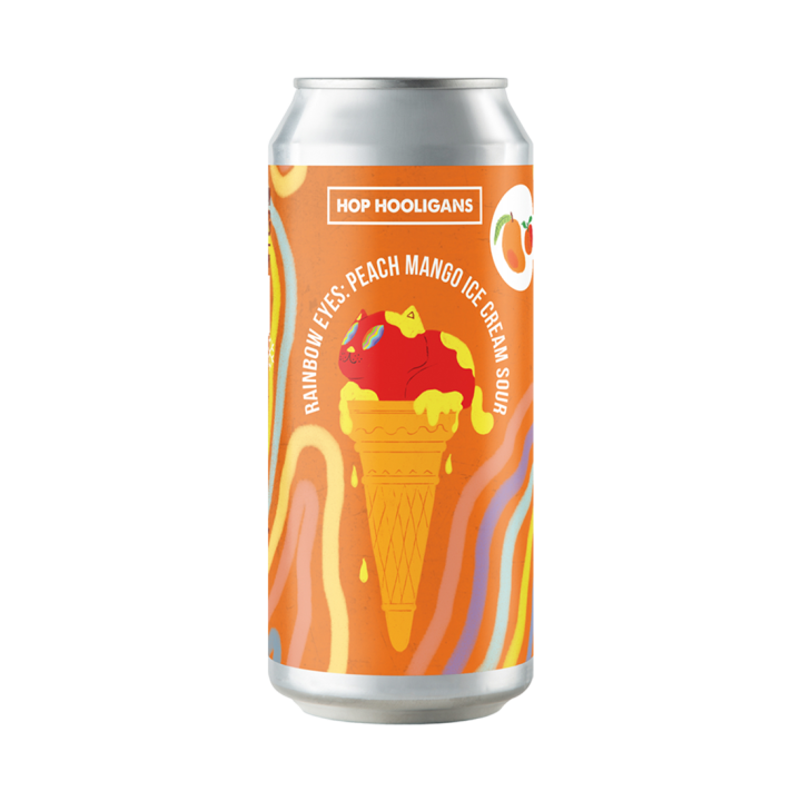 Bere artizanală Hop Hooligans - Rainbow Eyes: Peach Mango
