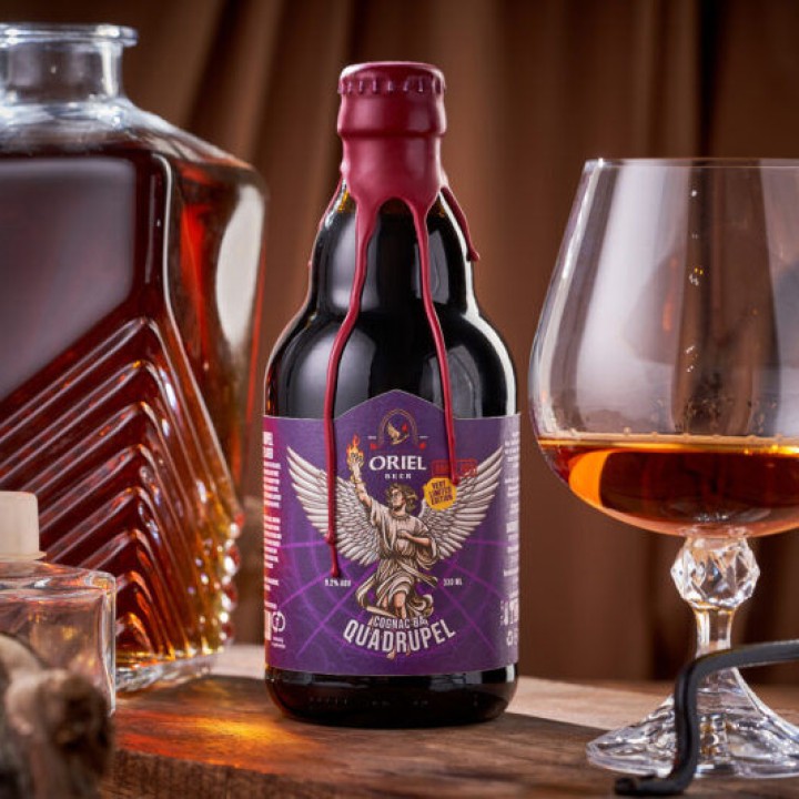 Bere artizanală Oriel Beer - Quadrupel: Cognac BA
