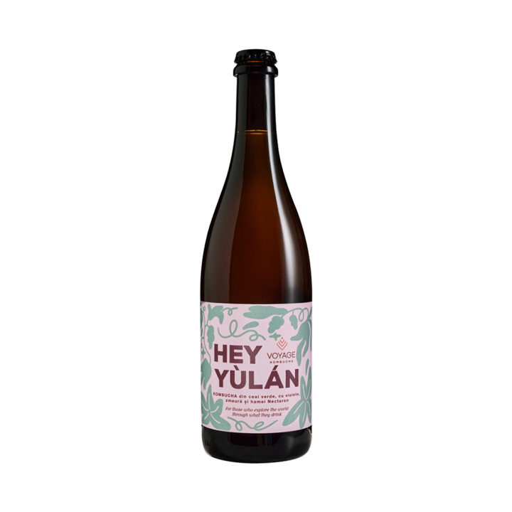 Bere artizanală Voyage Kombucha - Hey Yulan