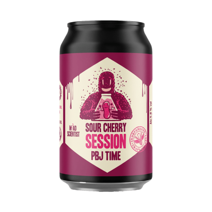 Bere craft Mead Scientist - Sour Cherry Session PBJ Time